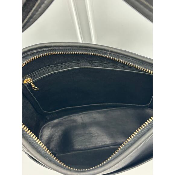 Rare Vintage Coach Legacy Hobo Bag 9816 | 1990s Black Leather Crossbody - Picture 8 of 9